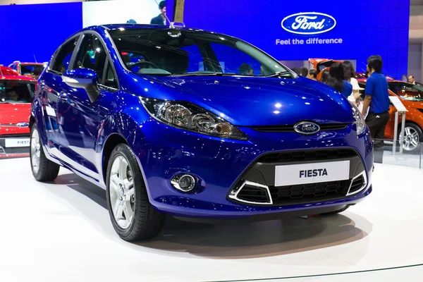 Ford Fiesta zur Schau gestellt — Stockfoto