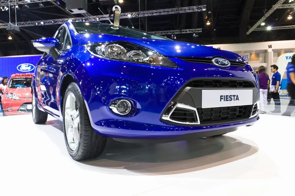 Ford Fiesta на выставке — стоковое фото