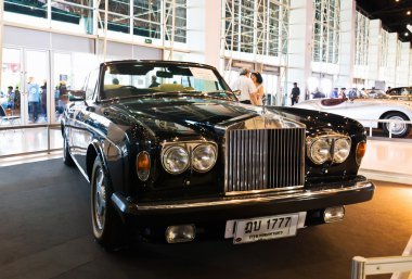 Rolls Royce Corniche made in Great Britain, Year 1982 clipart