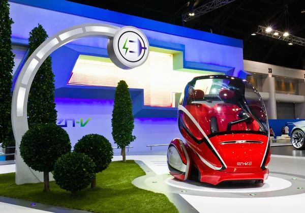 Concept car Vehículo eléctrico en red —  Fotos de Stock
