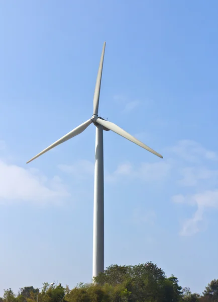 风能涡轮机 — 图库照片