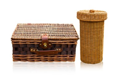 Basket rattan clipart