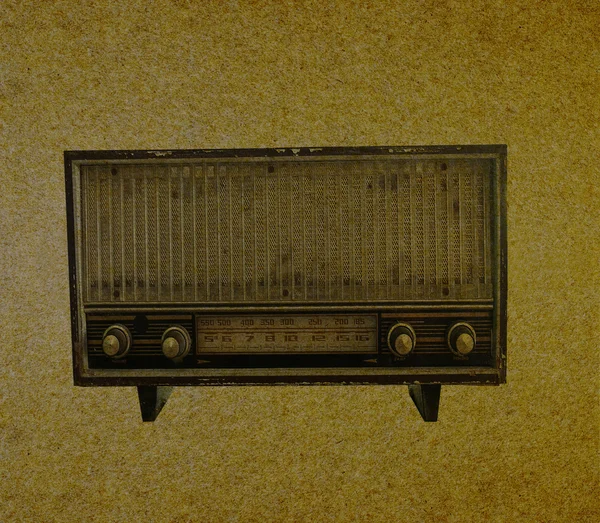 Rádio retro — Fotografia de Stock