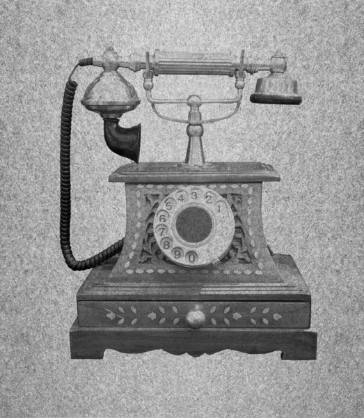 Retro telefone — Fotografia de Stock