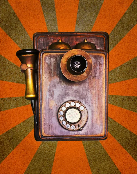 Vintage telefon — Stockfoto