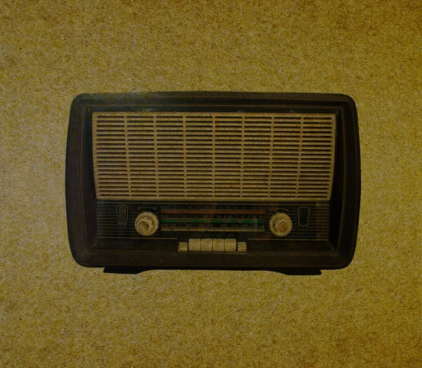 Ρετρό ραδιόφωνο — Φωτογραφία Αρχείου