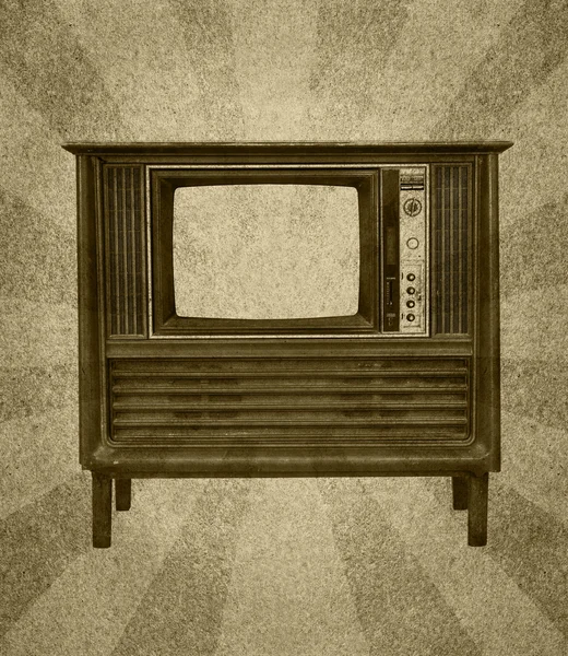 Televisione vintage — Foto Stock