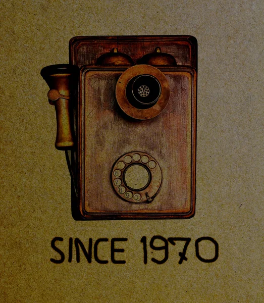 Telephone retro — Stock Photo, Image
