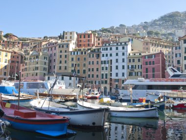 Camogli küçük liman