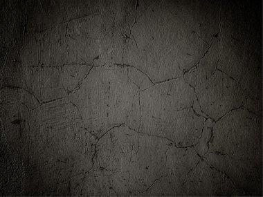 Dark concrete scratched wall clipart