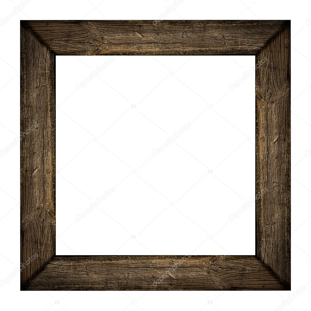 Wood empty frame