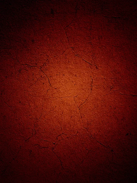 Grunge 红墙 — 图库照片