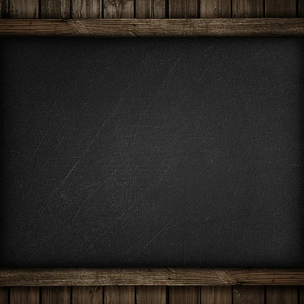 Μαύρο τοίχο με ξυλότυπο — Φωτογραφία Αρχείου