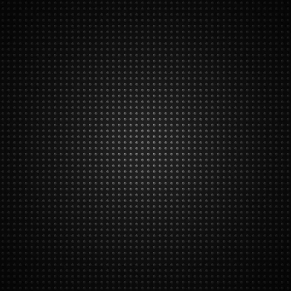 リベット パターンの黒の背景 — ストック写真