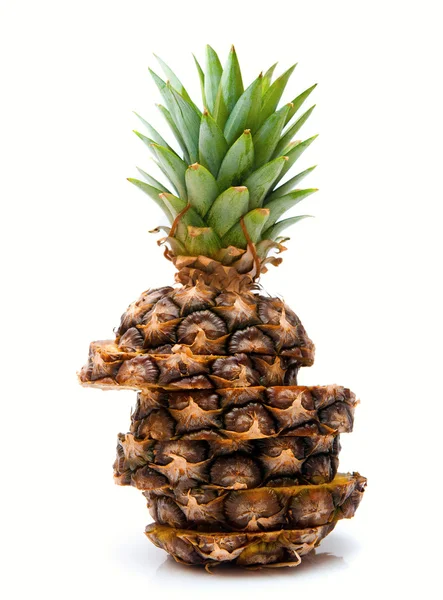 stock image Sliced pineapple