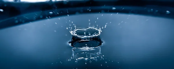 Плеск коронной воды — стоковое фото
