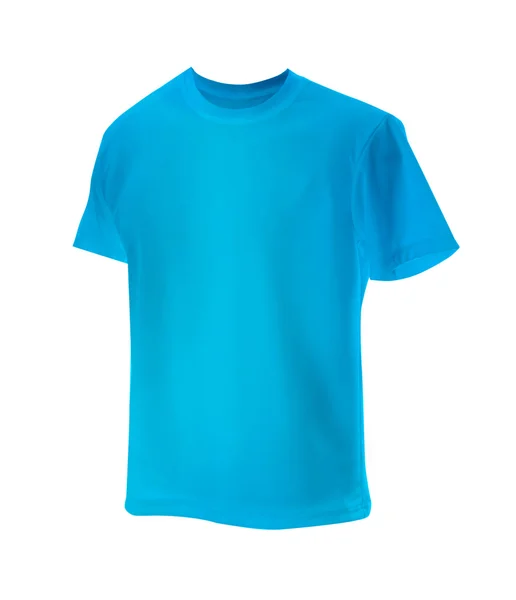 Niebieski t-shirt — Zdjęcie stockowe