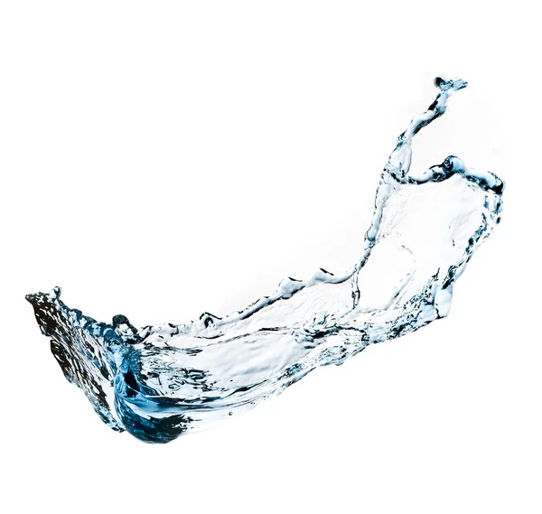 Μπλε νερό εκτοξεύεται — Φωτογραφία Αρχείου