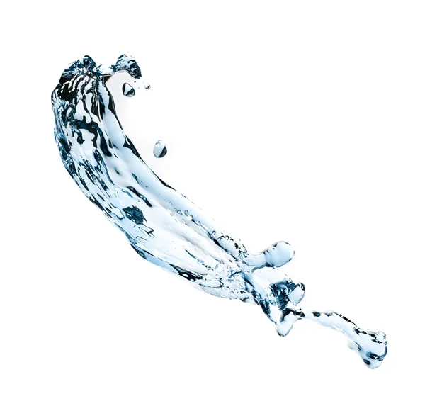 Blau plätscherndes Wasser — Stockfoto
