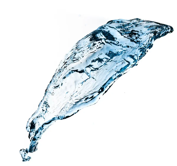 Blue splashing water — Stock Photo, Image