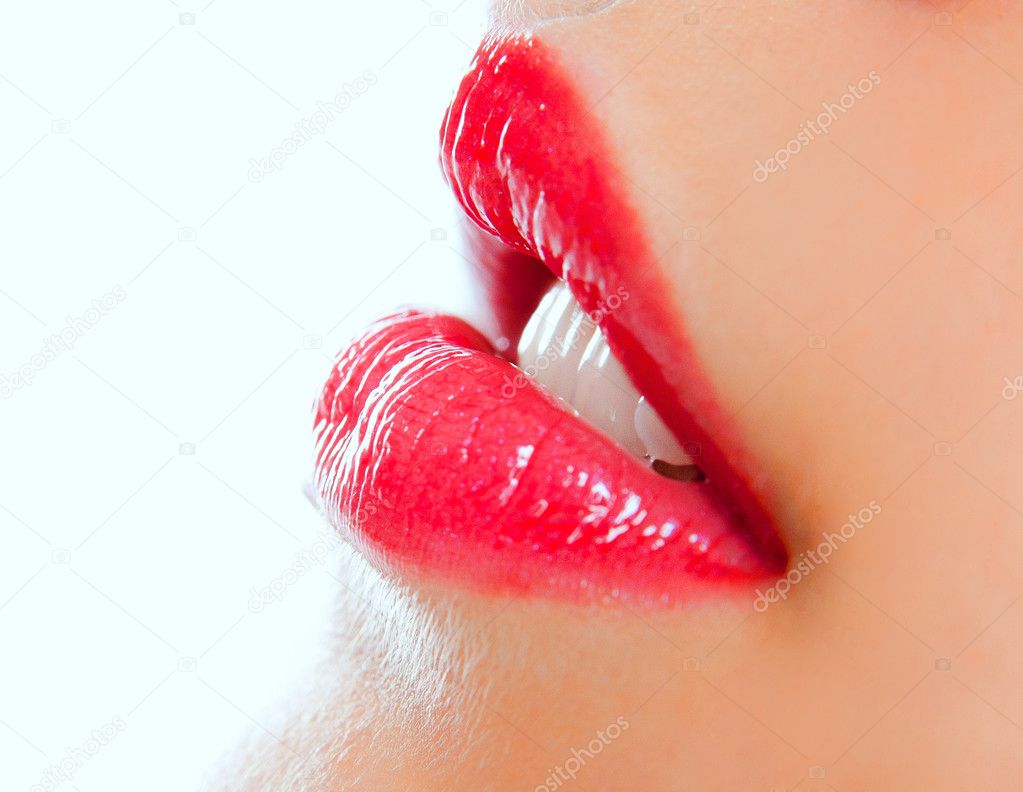 Ed female lips