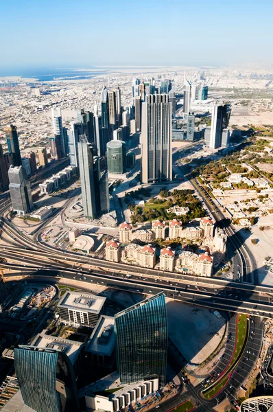Vacker utsikt över staden Dubai — Stockfoto