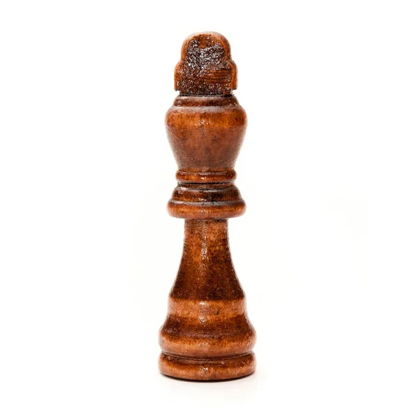 Black king chess piece — Stock Photo, Image