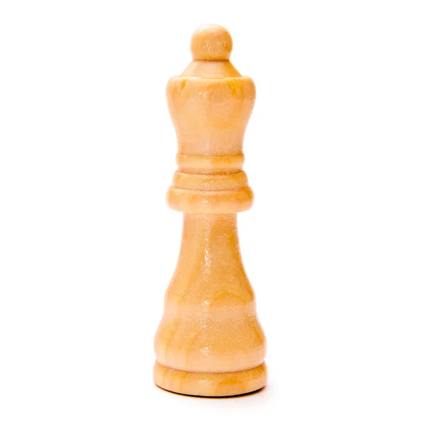 Pieza de ajedrez reina blanca —  Fotos de Stock