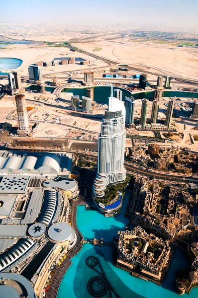Hermosa vista de la ciudad de Dubai — Foto de Stock