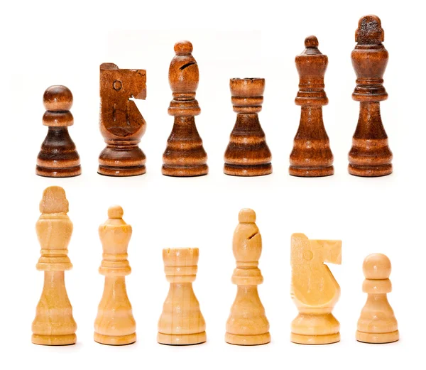 Set of chess pieces — Stock Photo, Image