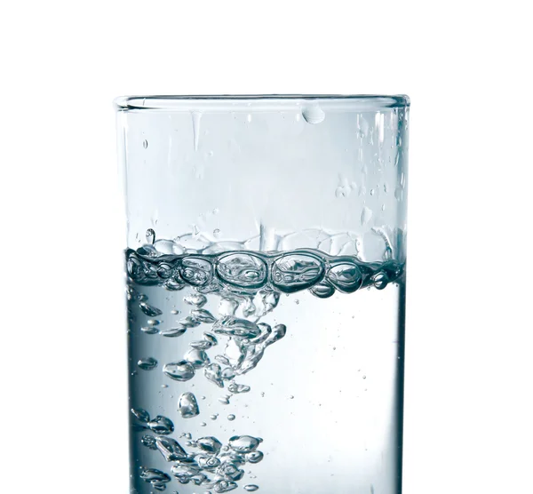 Agua en vidrio — Foto de Stock
