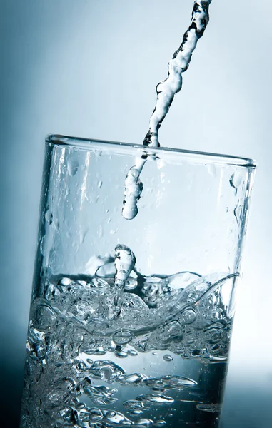 Woda w szkle — Zdjęcie stockowe
