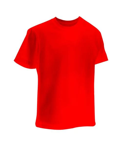 Röd t-shirt — Stockfoto