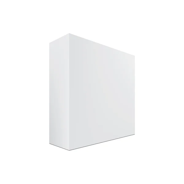 Caja en blanco — Vector de stock