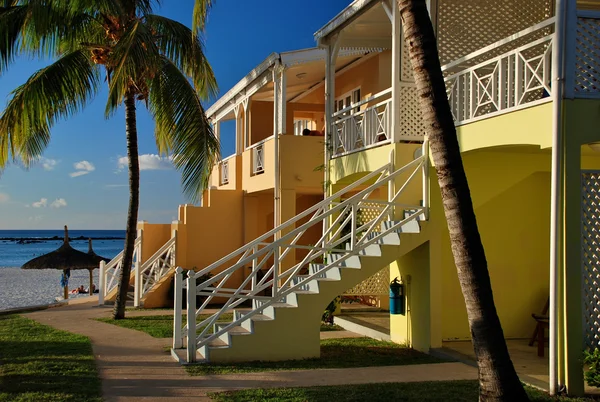 Отель на Маврикии — стоковое фото