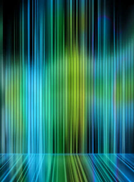 Sabres de luz azul abstratos — Fotografia de Stock
