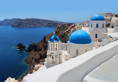 Santorini caldera view Kilisesi