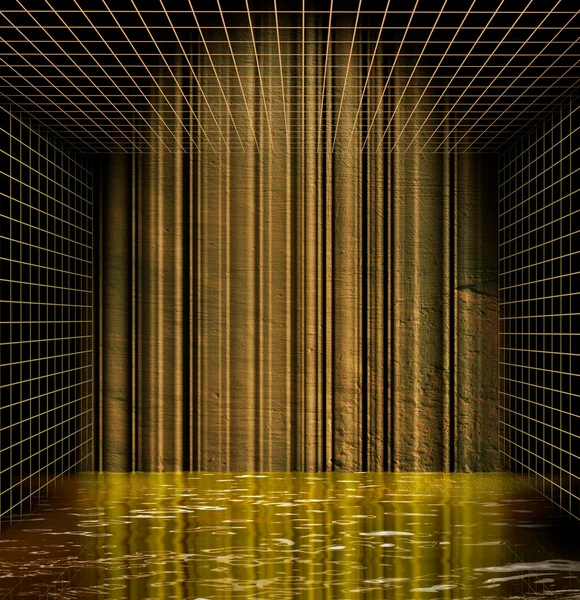 Абстрактное подземелье — стоковое фото