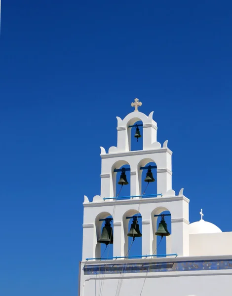 Грецької церкви дзвіниця — стокове фото