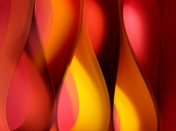 stock image Hot color flame wave forms