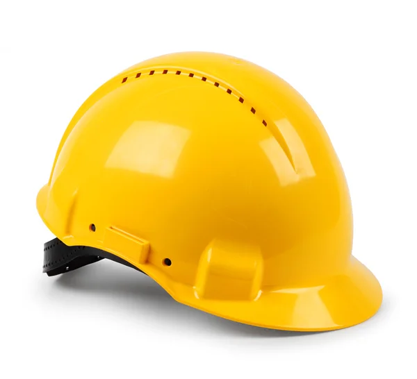 Modern yellow hard hat — Stock Photo, Image