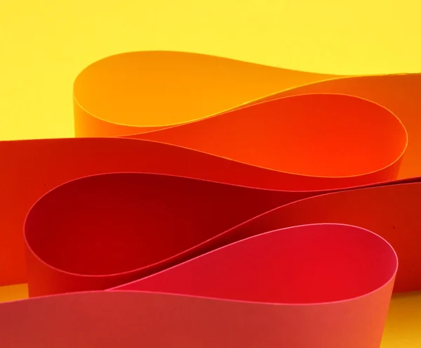 Warme Farbe Bogen Wellenform — Stockfoto