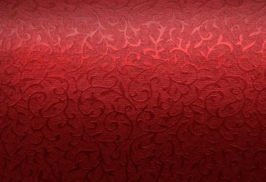 Red Christmas brocade pattern clipart