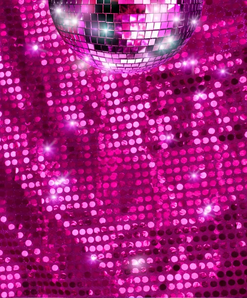 Ayna disko topu glitter — Stok fotoğraf