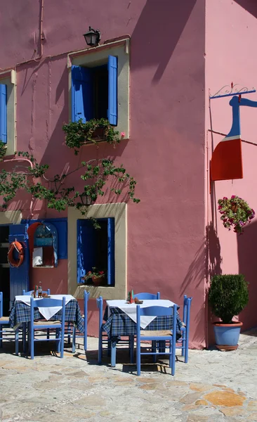 Greek tavern — Stock Photo, Image