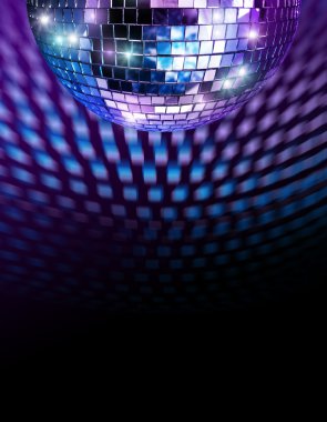 Disco mirror ball clipart