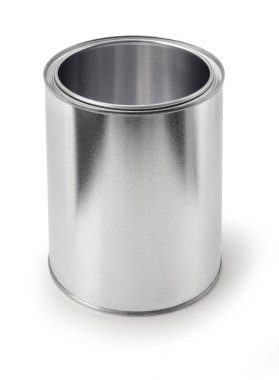 Empty metal can clipart