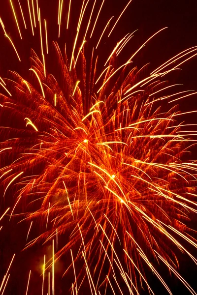 Fireworks närbild — Stockfoto