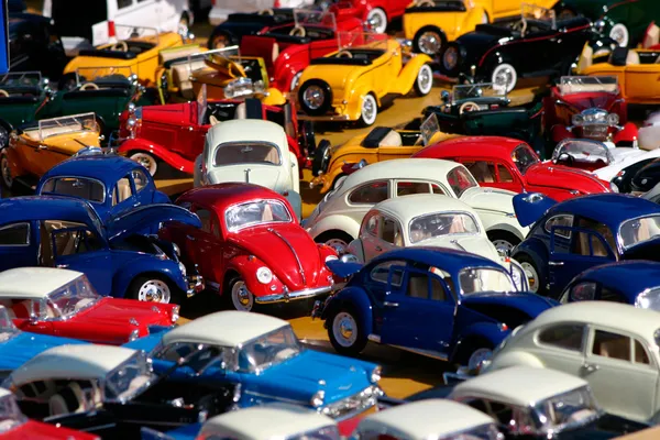 Miniature cars jam — Stock Photo, Image