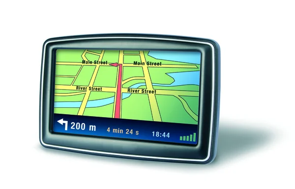GPS navigator apparaat — Stockfoto